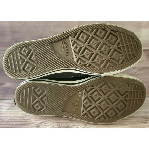 Converse Mens One Star Mid Trainer Black Sneakers - Picture 6 of 6